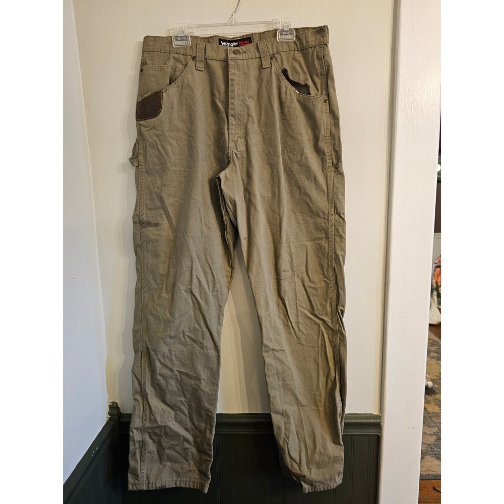 Wrangler RIGGS Workwear Mens Ranger Pants Khaki Brown 36x36 103W020BR